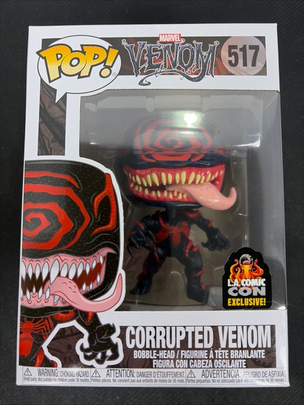 Funko Pop! Marvel Corrupted Venom #517 LA Comic Con Exclusive